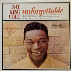 Nat King Cole Unforgettable Vinyl LP USED