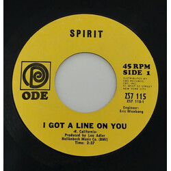 Spirit (8) I Got A Line On You VINYL 7" USED