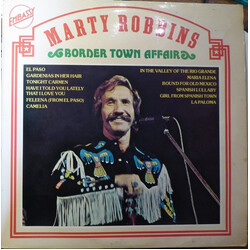 Marty Robbins Border Town Affair Vinyl LP USED