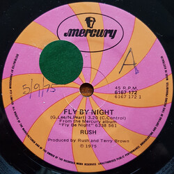 Rush Fly By Night USED VINYL 7INCH 45 RPM SINGLE