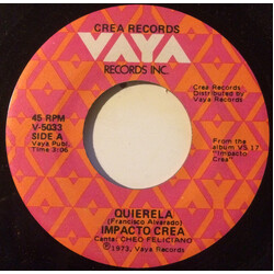 Impacto Crea Quierela / Monte Adentro USED VINYL 7INCH