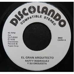 Raffy Rodriguez Y Su Orquesta El Gran Arquitecto / Preciosa, Preciosa USED VINYL 7INCH 45 RPM SINGLE PROMO
