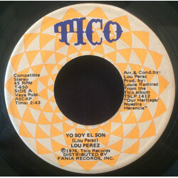 Lou Perez Yo Soy El Son USED VINYL 7INCH 45 RPM SINGLE