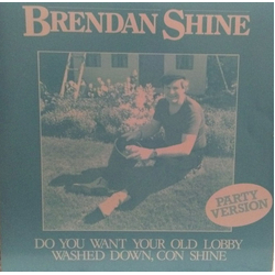 Brendan Shine Do You Want Your Old Lobby Washed Down, Con Shine Vinyl 7" USED