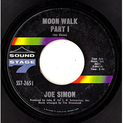 Joe Simon Moon Walk Vinyl 7" USED