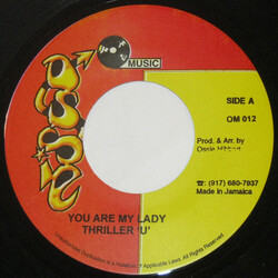 Thriller U You Are My Lady USED VINYL 7INCH 45 RPM