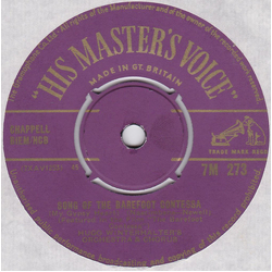 Hugo Winterhalter Orchestra Song Of The Barefoot Contessa / Land Of Dreams Vinyl 7" USED