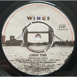 Wings (2) London Town USED VINYL 7INCH SINGLE 45 RPM
