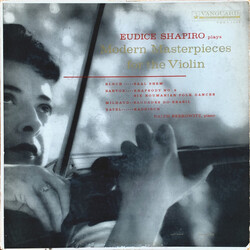 Eudice Shapiro Modern Masterpieces For The Violin Vinyl LP USED