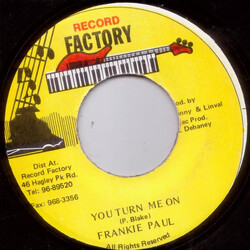 Frankie Paul You Turn Me On USED VINYL 7INCH 45 RPM