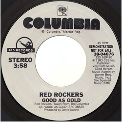 Red Rockers Good As Gold USED VINYL 7INCH 45 RPM PROMO