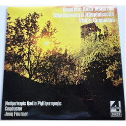 Pyotr Ilyich Tchaikovsky / Felix Mendelssohn-Bartholdy / Ruggiero Ricci / Jean Fournet / Radio Filharmonisch Orkest Violin Concertos Vinyl LP USED