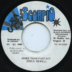 Erica Newell More Than Fantasy USED VINYL 7INCH 45 RPM