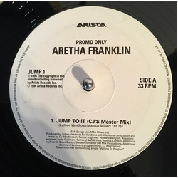 Aretha Franklin Jump To It / Willing To Forgive VINYL 12" USED