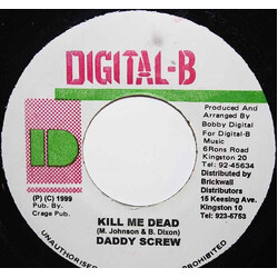 Daddy Screw Kill Me Dead USED VINYL 7INCH 45 RPM