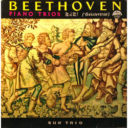 Ludwig van Beethoven / Suk Trio Piano Trios - Op. 1, No. 3 / Op. 70, No. 1 ("Geistertrio") Vinyl LP USED