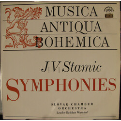 Jan Václav Antonín Stamic / Slovak Chamber Orchestra / Bohdan Warchal Symphonies Vinyl LP USED
