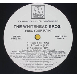 Whitehead Bros. Feel Your Pain USED VINYL 12INCH PROMO