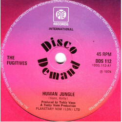 The Fugitives (3) Human Jungle USED VINYL 7INCH 45 RPM SINGLE