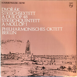 Antonín Dvořák / Philharmonisches Oktett Berlin Streichsextett A-Dur, Op. 48  Streichquintett A-Moll, Op.1 Vinyl LP USED