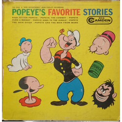 Jack Mercer / Mae Questel Popeye's Favorite Stories Vinyl LP USED