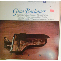 Frédéric Chopin / Gina Bachauer / Antal Dorati / The London Symphony Orchestra Piano Concerto No. 1 In E Minor / Nocturne In C Sharp Minor / Three Etu