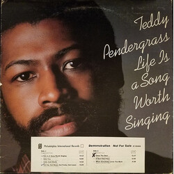 Teddy Pendergrass Life Is A Song Worth Singing Vinyl LP USED