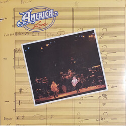 America (2) Live Vinyl LP USED