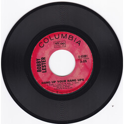 Bobby Lester Hang Up Your Hang Ups / Sweet Gentle Nightime USED VINYL 7INCH 45 RPM STYRENE