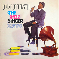 Eddie Jefferson The Jazz Singer - Vocal Improvisations On Famous Jazz Solos Vinyl LP USED