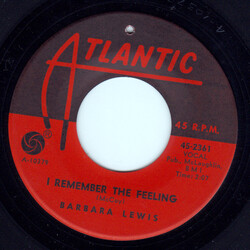 Barbara Lewis Baby What Do You Want Me To Do / I Remember The Feeling USED VINYL 7INCH 45 RPM