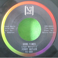 Jerry Butler Good Times USED VINYL 7INCH