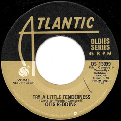 Otis Redding Try A Little Tenderness / Satisfaction USED VINYL 7INCH 45 RPM REISSUE