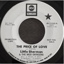 Little Sherman & The Mod Swingers / The Soul Invaders The Price Of Love USED VINYL 7INCH 45 RPM PROMO