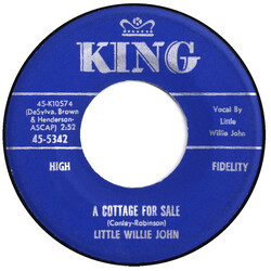 Little Willie John A Cottage For Sale / I'm Shakin' VINYL 7" USED