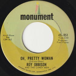 Roy Orbison & The Candy Men Oh, Pretty Woman USED VINYL 7INCH 45 RPM SINGLE MONO