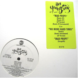 Da Youngsta's Mad Props / No More Hard Times USED VINYL 12INCH PROMO STEREO