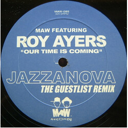 Masters At Work / Roy Ayers Our Time Is Coming (The Guestlist Remix) USED VINYL 12INCH SINGLE SIDED 33 S RPM
