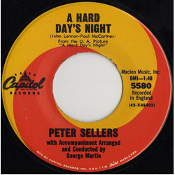 Peter Sellers A Hard Day's Night Vinyl 7" USED