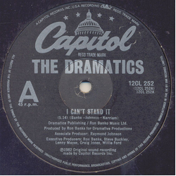 The Dramatics I Can't Stand It Vinyl 12" USED