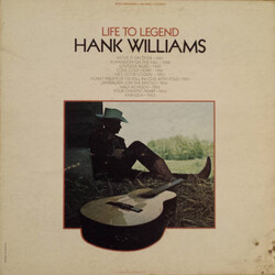 Hank Williams Life To Legend Vinyl LP USED