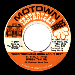 Bobby Taylor & The Vancouvers Does Your Mama Know About Me? / I Am Your Man Vinyl 7" USED