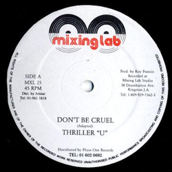 Thriller U / Anthony Red Rose Don't Be Cruel / Darling You Vinyl 12" USED