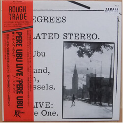 Pere Ubu 390 Degrees Of Simulated Stereo. Ubu Live: Volume One Vinyl LP USED