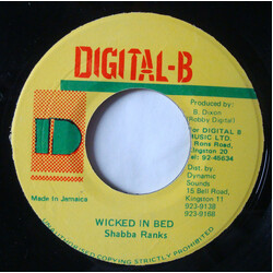Shabba Ranks Wicked In Bed USED VINYL 7INCH 45 RPM