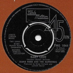The Supremes Baby Love / Stop! In The Name Of Love USED VINYL 7INCH 45 RPM SINGLE