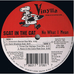 Scat In The Cat / "Cool" Dave Caceres No What I Mean VINYL 12" USED
