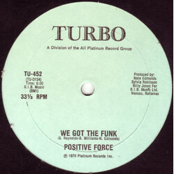 Positive Force We Got The Funk USED VINYL 12INCH 33 S RPM