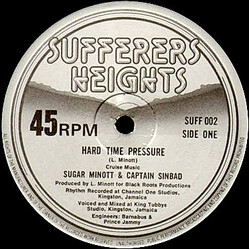 Sugar Minott / Captain Sinbad Hard Time Pressure USED VINYL 12INCH
