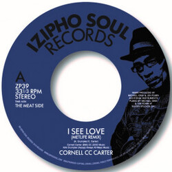 Cornell C.C. Carter I See Love (Metlife Remix) USED VINYL 7INCH 33 S RPM